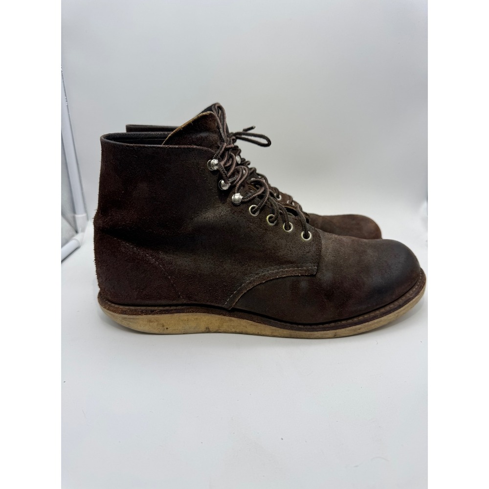 Red Wing 8164 Classic Moc Toe 6inch Leather Boots Red‎ USA 10.5D Read!!